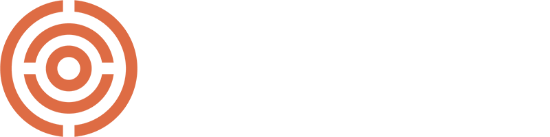 Oranje cirkelvormige logo van Inner Gate